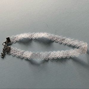 🌟FREE🌟White Lace Choker Necklace